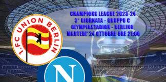 Le formazioni ufficiali di Union Berlino-Napoli