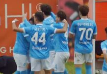 Primavera1: il Napoli si gioca la salvezza contro il Cagliari a Cercola